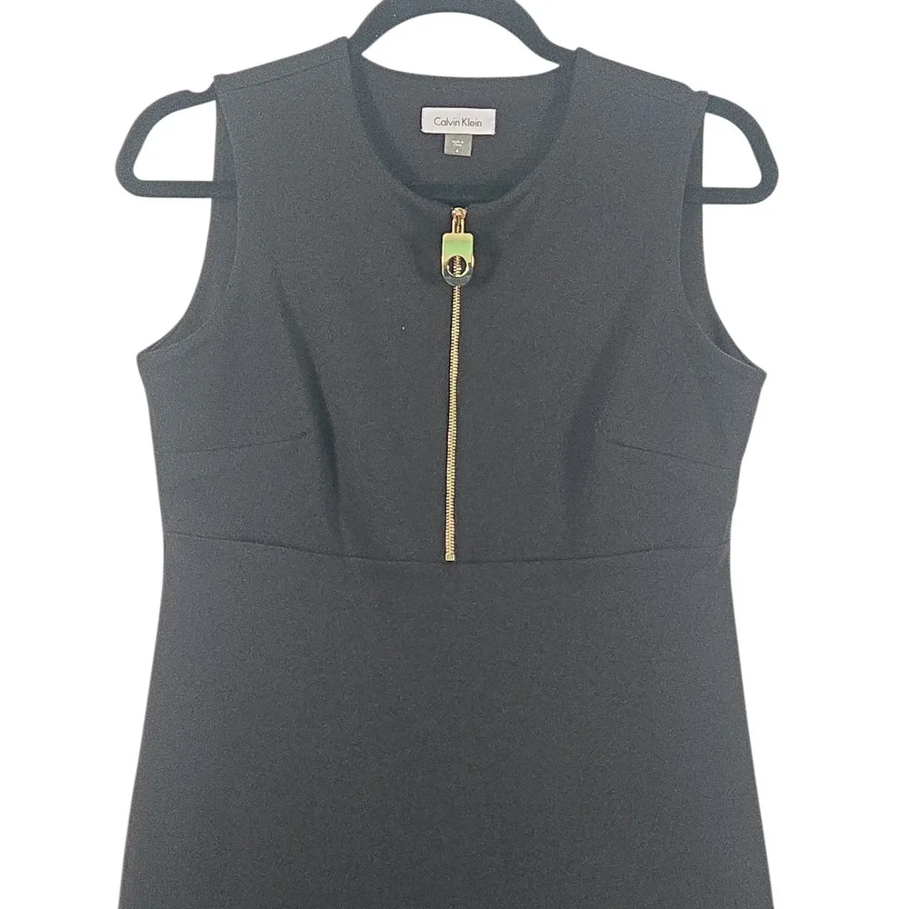 Calvin Klein sleeveless sheath